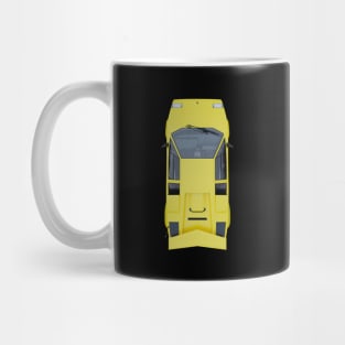 Yellow Jacket Countach Mug